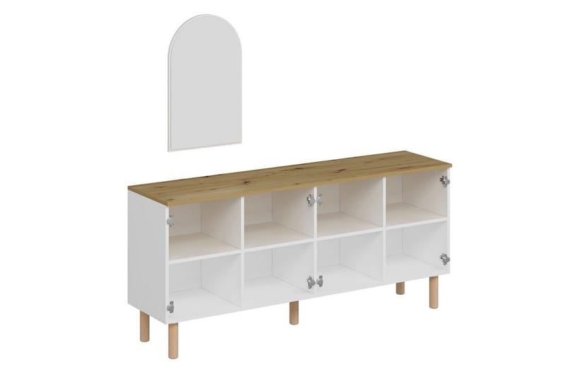 Bingdi Konsollbord 180 cm - Vit - Möbler - Vardagsrum - Soffbord & vardagsrumsbord - Avlastningsbord & konsolbord