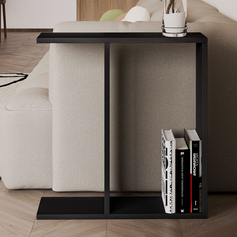 Bingdi Sidobord 60x60x60 cm - Svart - Möbler - Vardagsrum - Soffbord & vardagsrumsbord - Brickbord