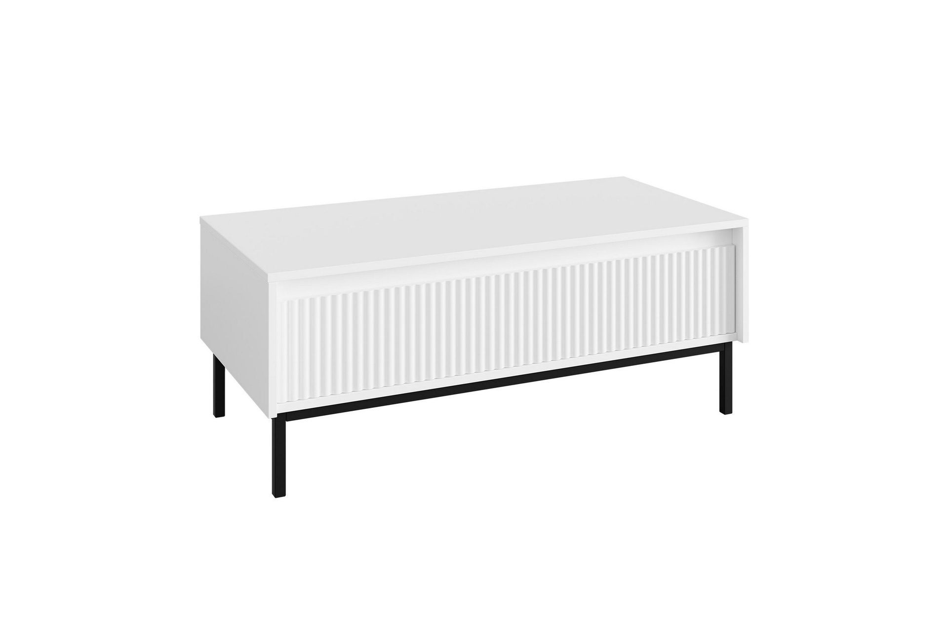 bjurholm soffbord 100 cm - vit