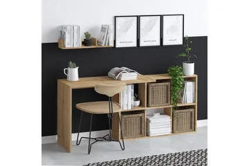 Blake Skrivbord 145x45 cm Brun - Hanah Home - Möbler - Hemmakontor - Skrivbord