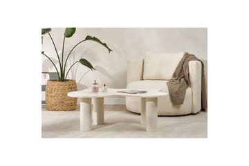 Bloomis Soffbord 110 cm - Cream - Möbler - Vardagsrum - Soffbord & vardagsrumsbord - Soffbord