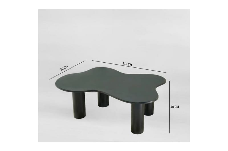 Bloomis Soffbord 110 cm - Svart - Möbler - Vardagsrum - Soffbord & vardagsrumsbord - Soffbord