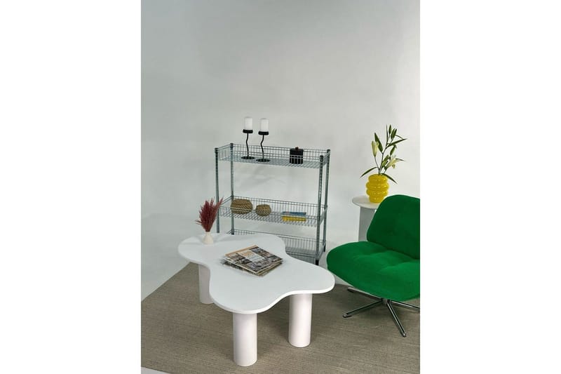 Bloomis Soffbord 110 cm - Vit - Möbler - Vardagsrum - Soffbord & vardagsrumsbord - Soffbord