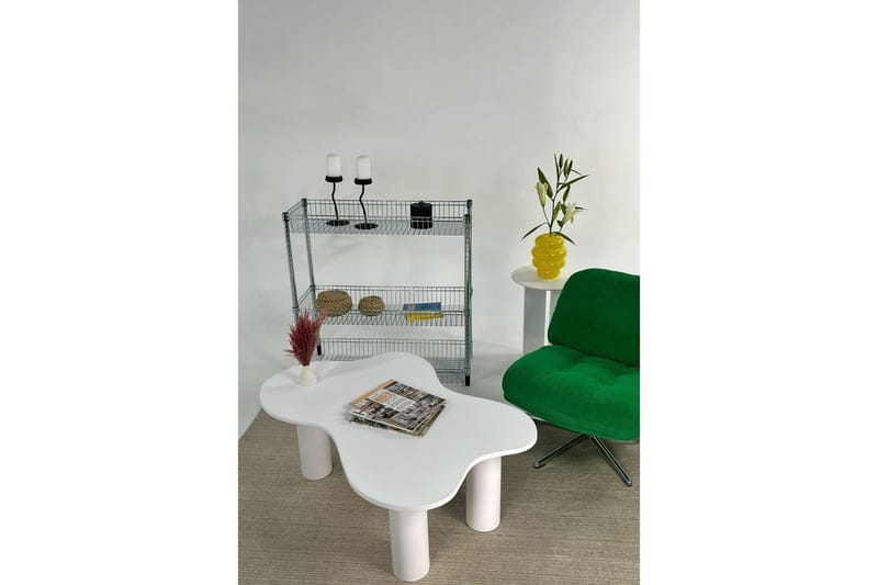 Bloomis Soffbord 110 cm - Vit - Möbler - Vardagsrum - Soffbord & vardagsrumsbord - Soffbord