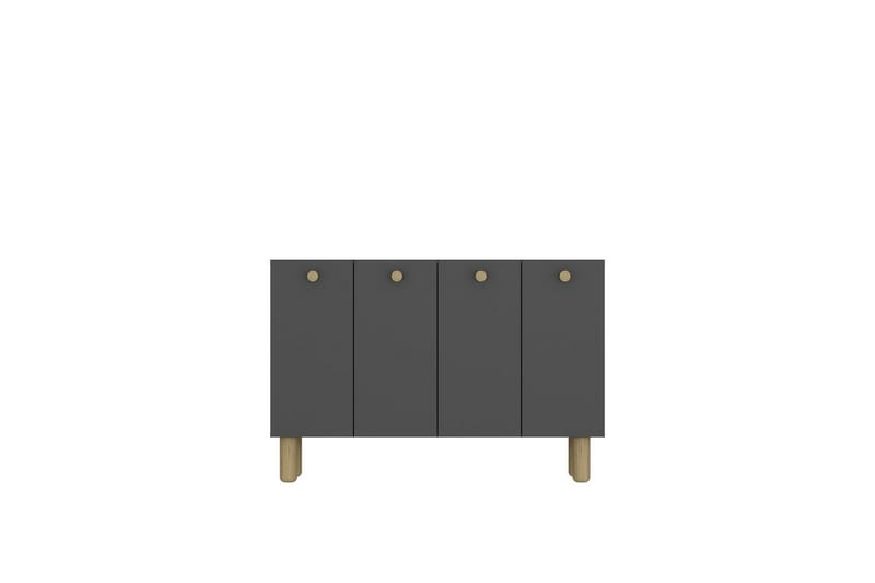 Bohem Konsollbord 120 cm, Antracit/Brun