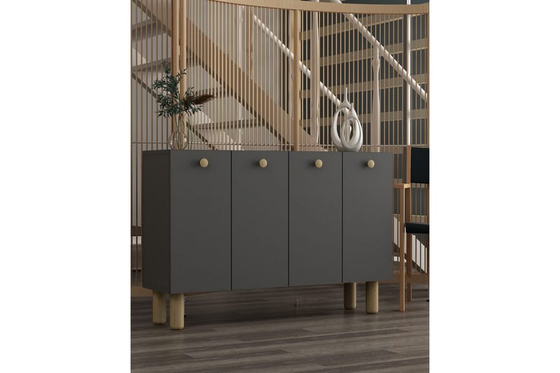 Bohem Konsollbord 120 cm - Antracit/Brun - Möbler - Vardagsrum - Soffbord & vardagsrumsbord - Avlastningsbord & konsolbord