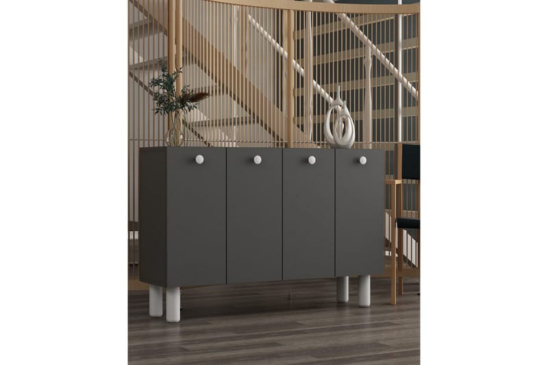 Bohem Konsollbord 120 cm - Antracit/Vit - Möbler - Vardagsrum - Soffbord & vardagsrumsbord - Avlastningsbord & konsolbord