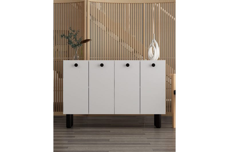 Bohem Konsollbord 120 cm - Vit/Svart - Möbler - Vardagsrum - Soffbord & vardagsrumsbord - Avlastningsbord & konsolbord