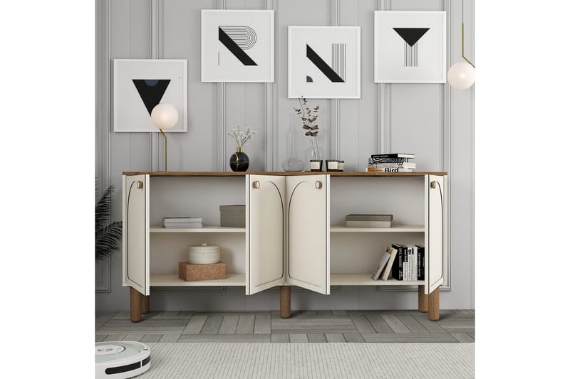 Bohem Konsollbord 180 cm - Beige - Möbler - Vardagsrum - Soffbord & vardagsrumsbord - Avlastningsbord & konsolbord