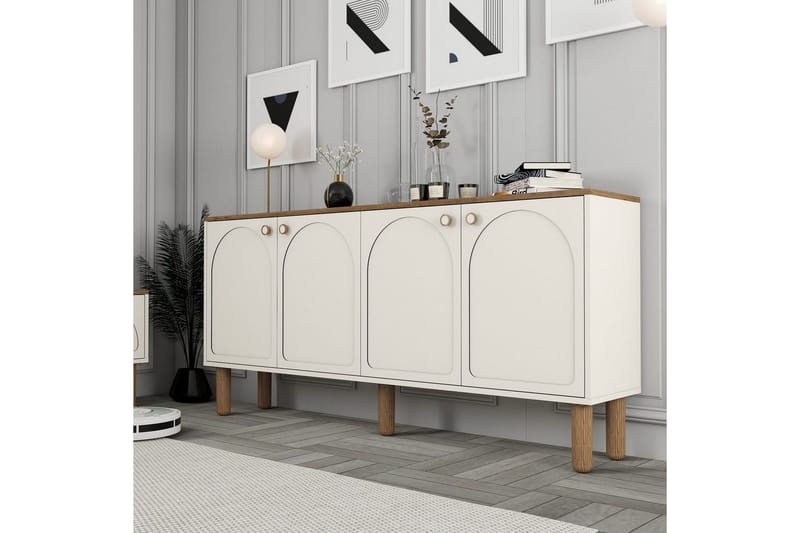 Bohem Konsollbord 180 cm - Beige - Möbler - Vardagsrum - Soffbord & vardagsrumsbord - Avlastningsbord & konsolbord