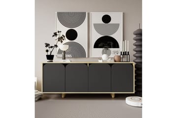 Bohem Konsollbord 180x150 cm - Brun/Antracit - Möbler - Vardagsrum - Soffbord & vardagsrumsbord - Avlastningsbord & konsolbord