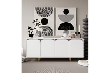 Bohem Konsollbord 180x180 cm - Vit - Möbler - Vardagsrum - Soffbord & vardagsrumsbord - Avlastningsbord & konsolbord