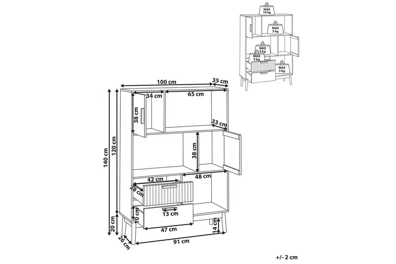 Bokhylla Lynwood - Förvaring - Hyllor - Bokhylla