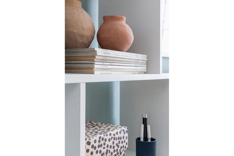 Bokhylla Wohnling Elegant med 6 förskjutna förvaringshyllor - Förvaring - Hyllor - Bokhylla
