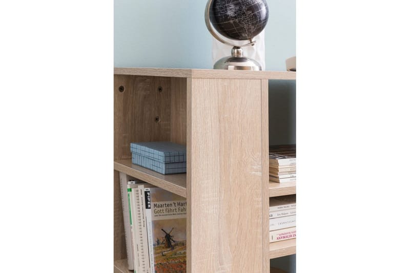 Bokhylla Wohnling mobil, modern och enkel med olika förvaringsfack Sonoma - Sonoma - Förvaring - Kontorsförvaring - Hurtsar