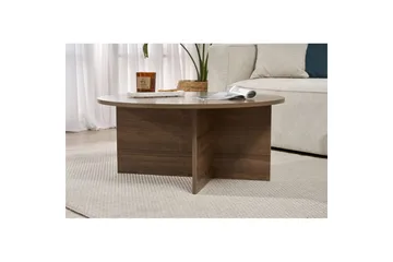 Boro Soffbord 90 cm - Brun - Möbler - Vardagsrum - Soffbord & vardagsrumsbord - Soffbord