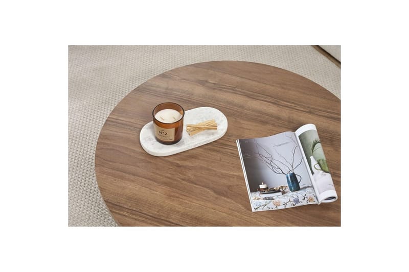 Boro Soffbord 90 cm - Brun - Möbler - Vardagsrum - Soffbord & vardagsrumsbord - Soffbord