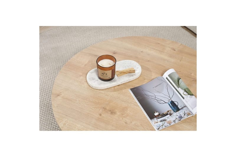 Boro Soffbord 90 cm - Natur - Möbler - Vardagsrum - Soffbord & vardagsrumsbord - Soffbord