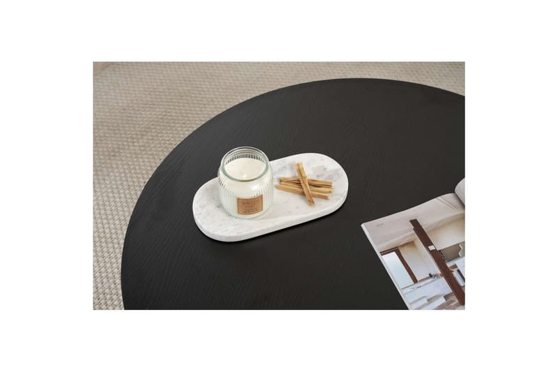 Boro Soffbord 90 cm - Svart - Möbler - Vardagsrum - Soffbord & vardagsrumsbord - Soffbord