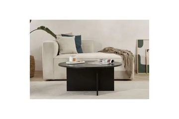 Boro Soffbord 90 cm - Svart - Möbler - Vardagsrum - Soffbord & vardagsrumsbord - Soffbord