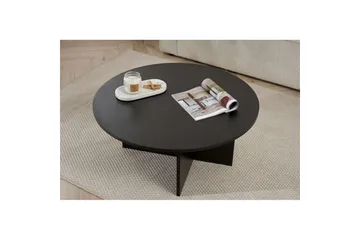 Boro Soffbord 90 cm - Svart - Möbler - Vardagsrum - Soffbord & vardagsrumsbord - Soffbord