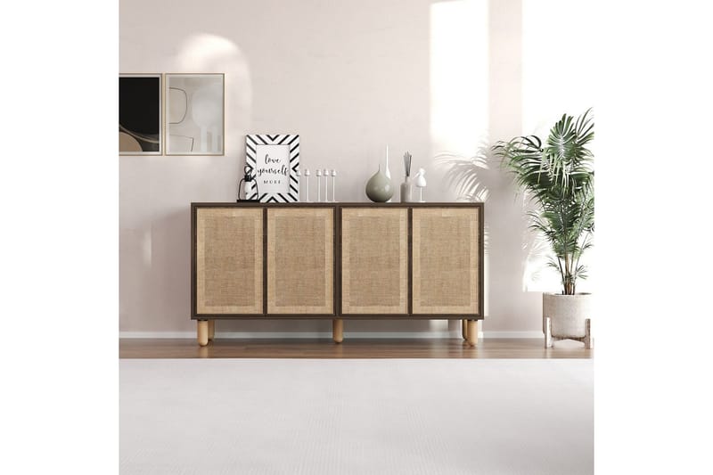 Breya Konsollbord 150 cm - Valnöt - Möbler - Vardagsrum - Soffbord & vardagsrumsbord - Avlastningsbord & konsolbord