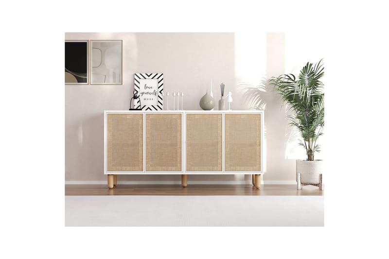 Breya Konsollbord 150 cm - Vit - Möbler - Vardagsrum - Soffbord & vardagsrumsbord - Avlastningsbord & konsolbord