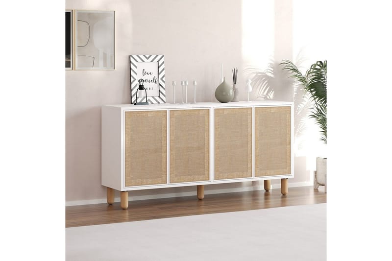 Breya Konsollbord 150 cm - Vit - Möbler - Vardagsrum - Soffbord & vardagsrumsbord - Avlastningsbord & konsolbord