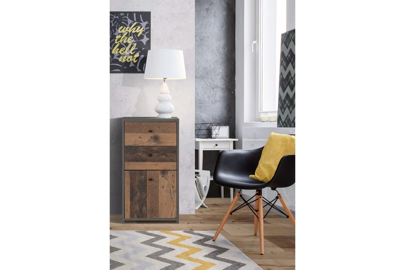 Broxton Sidobord 40 cm - Grå - Möbler - Vardagsrum - Soffbord & vardagsrumsbord - Brickbord