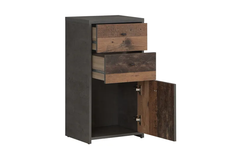 Broxton Sidobord 40 cm - Grå - Möbler - Vardagsrum - Soffbord & vardagsrumsbord - Brickbord