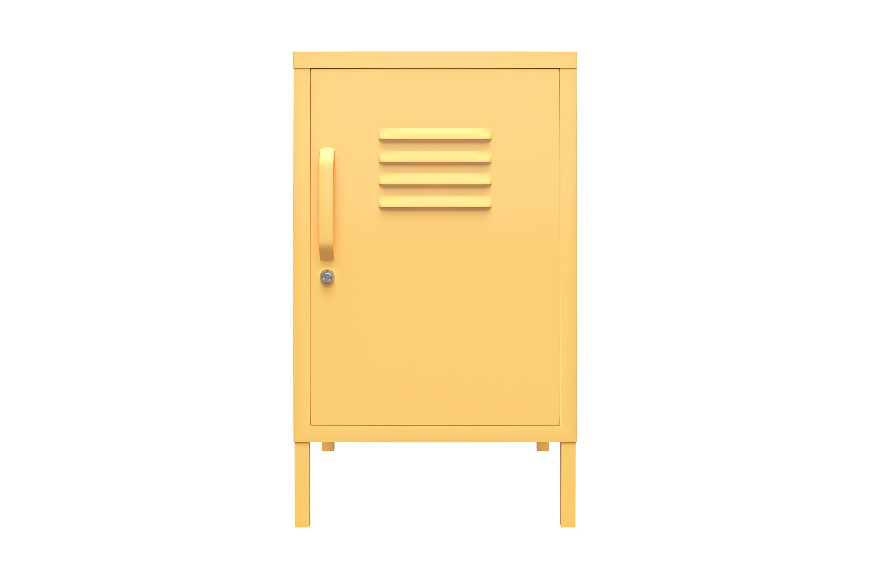 cache sidobord 38 cm gul - novogratz