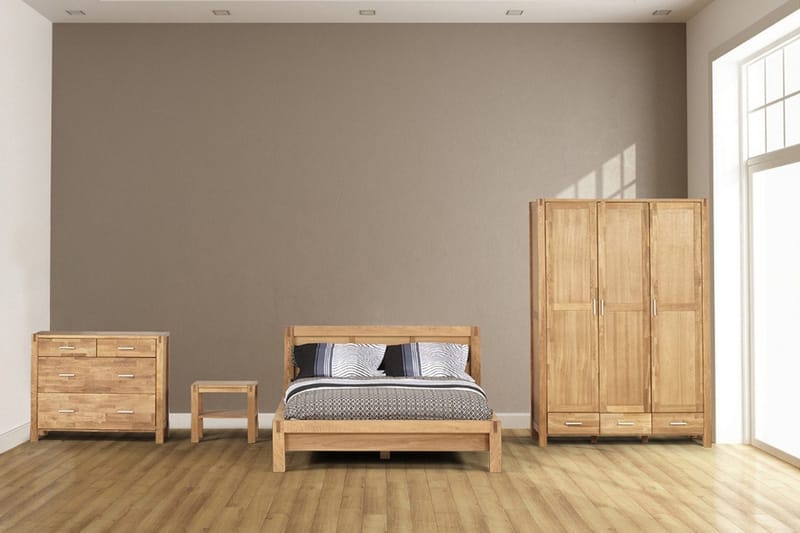 Chicago Sidobord 78 cm - Ek - Möbler - Vardagsrum - Soffbord & vardagsrumsbord - Brickbord