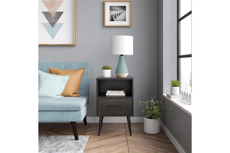 Elport Sidobord - Svart - Möbler - Vardagsrum - Soffbord & vardagsrumsbord - Brickbord