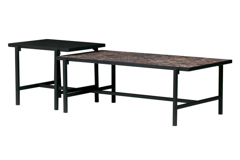 GRASKO Sidobord Svart - Möbler - Vardagsrum - Soffbord & vardagsrumsbord - Brickbord