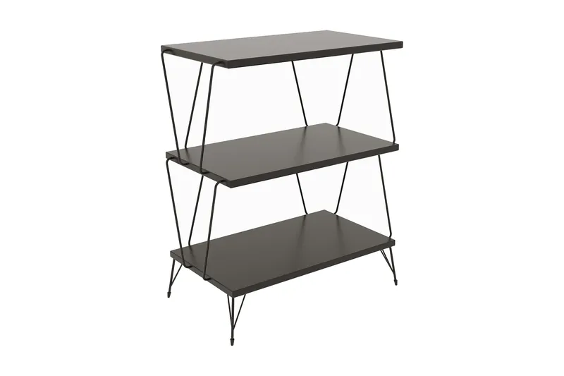 Igazz Sidobord 48 cm, Antracit/Svart