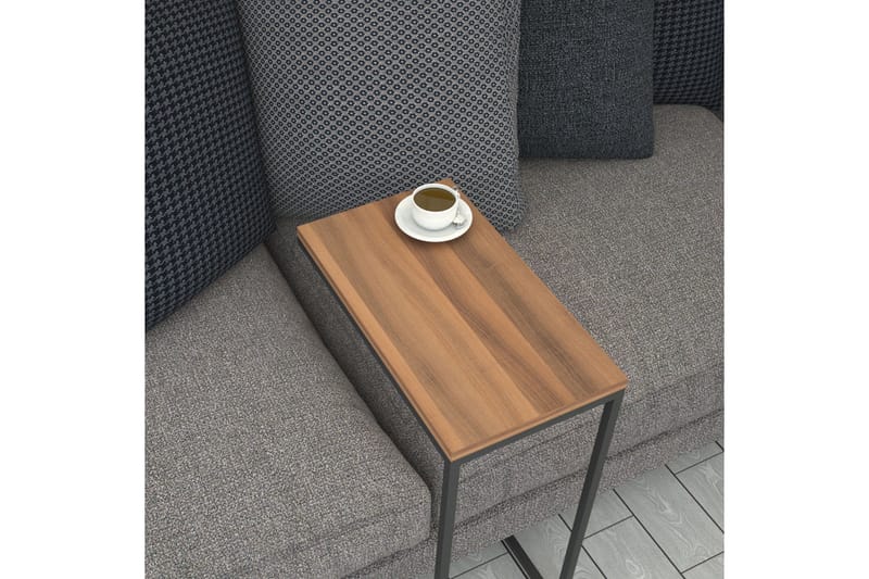 Maddeson Sidobord 46 cm - Valnöt - Möbler - Vardagsrum - Soffbord & vardagsrumsbord - Brickbord