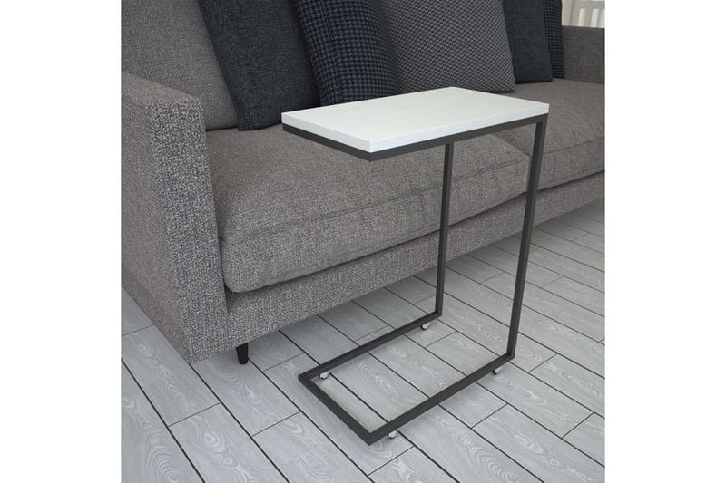 Maddeson Sidobord 46 cm - Vit - Möbler - Vardagsrum - Soffbord & vardagsrumsbord - Brickbord