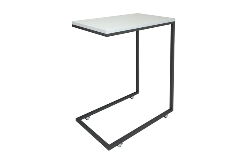 Maddeson Sidobord 46 cm - Vit - Möbler - Vardagsrum - Soffbord & vardagsrumsbord - Brickbord