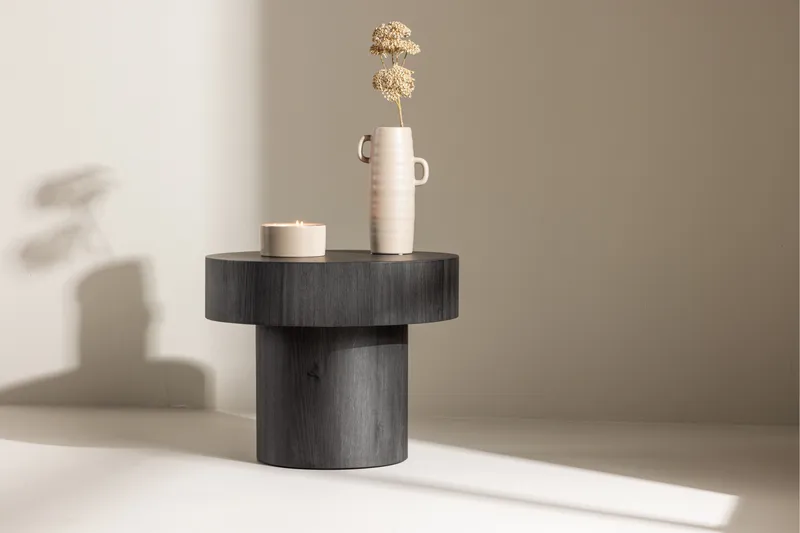 Malung Sidobord 50 cm - Svart - Möbler - Vardagsrum - Soffbord & vardagsrumsbord - Brickbord