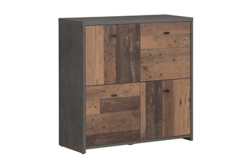 NORBRIDGE Sidobord 77 cm Grå