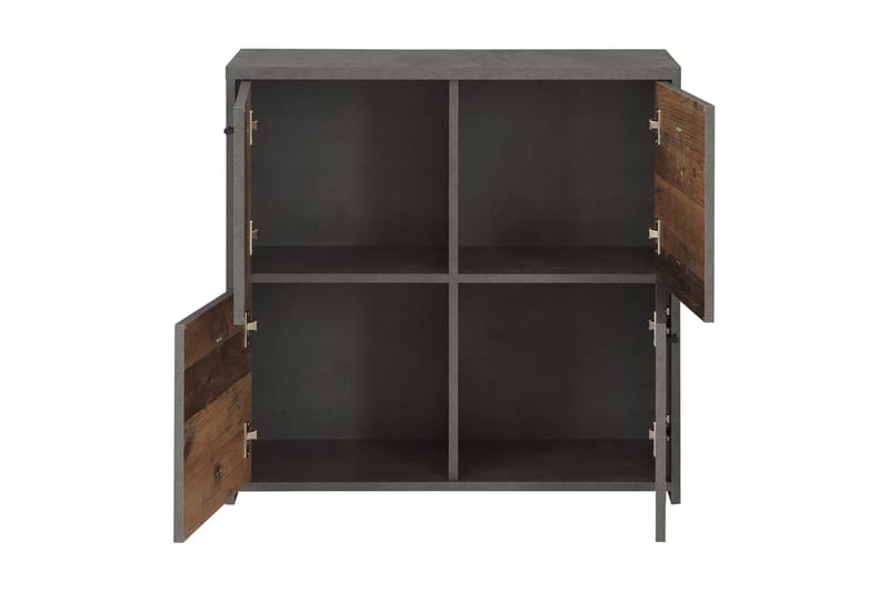 NORBRIDGE Sidobord 77 cm Grå - Grå - Möbler - Vardagsrum - Soffbord & vardagsrumsbord - Brickbord