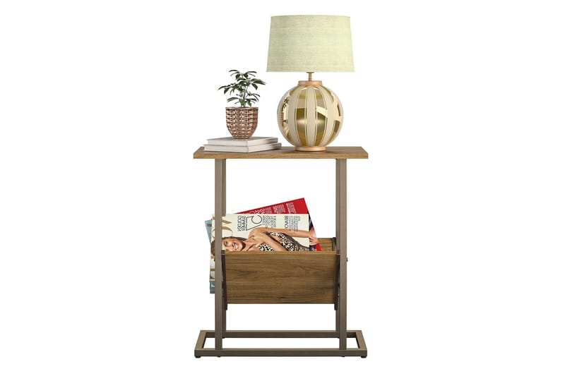 REGAL Sidobord 50 cm Natur - Novogratz - Möbler - Vardagsrum - Soffbord & vardagsrumsbord - Brickbord