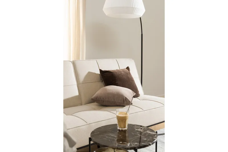 Sakchan Sidobord 42 cm Rund - Brun - Möbler - Vardagsrum - Soffbord & vardagsrumsbord - Brickbord