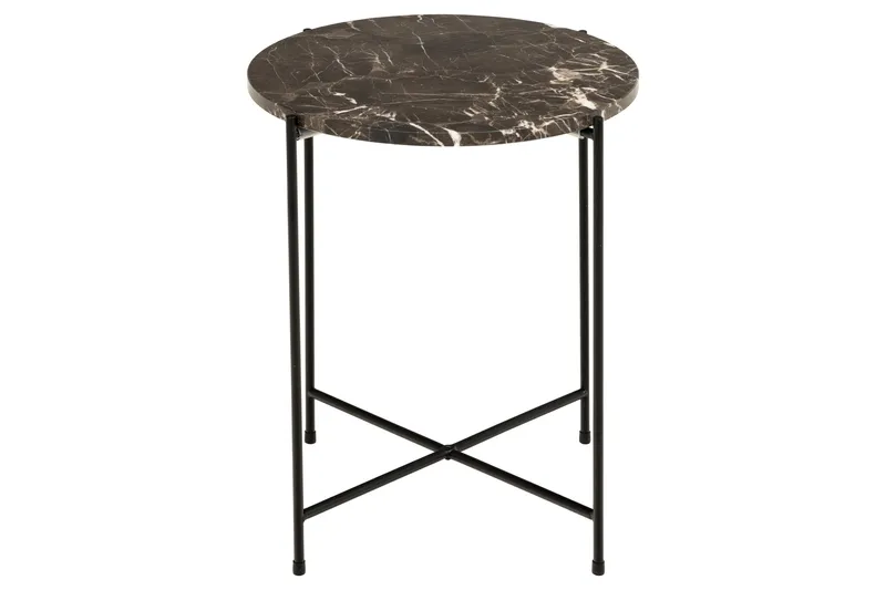 Sakchan Sidobord 42 cm Rund - Brun - Möbler - Vardagsrum - Soffbord & vardagsrumsbord - Brickbord