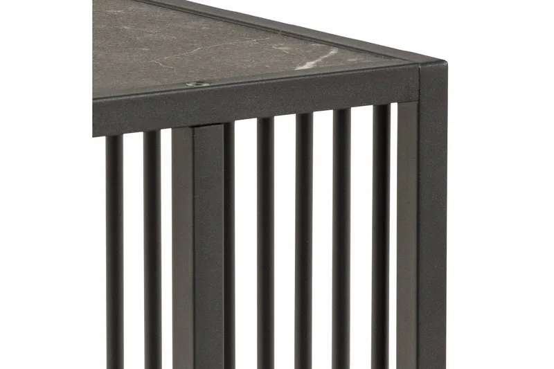 Saklani Sidobord 35x35 cm - Svart - Möbler - Vardagsrum - Soffbord & vardagsrumsbord - Brickbord