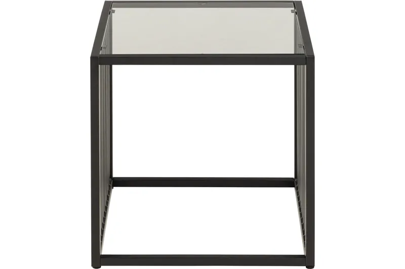 Saklani Sidobord 40x40 cm - Grå - Möbler - Vardagsrum - Soffbord & vardagsrumsbord - Brickbord