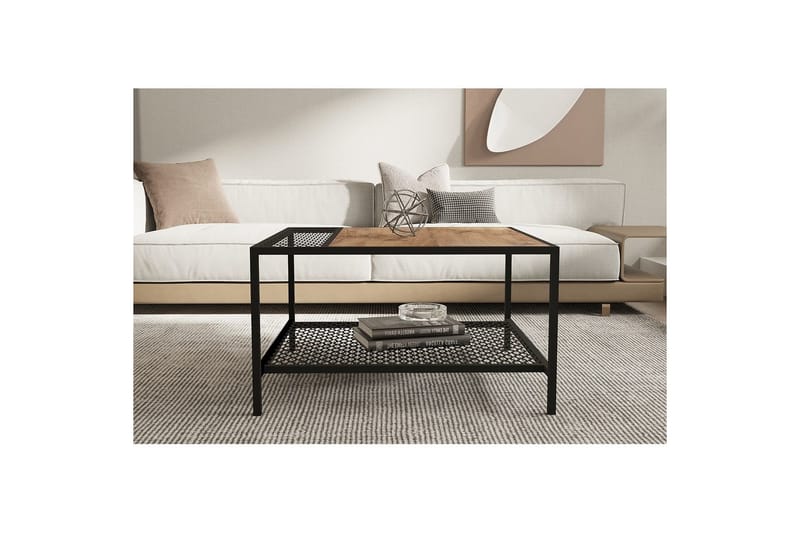 Brightmere Soffbord 80 cm - Brun/Svart - Möbler - Vardagsrum - Soffbord & vardagsrumsbord - Soffbord