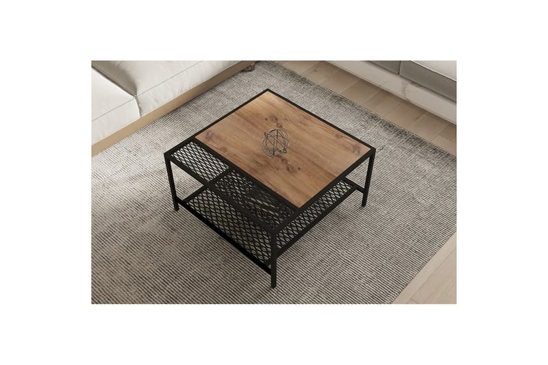 Brightmere Soffbord 80 cm - Brun/Svart - Möbler - Vardagsrum - Soffbord & vardagsrumsbord - Soffbord
