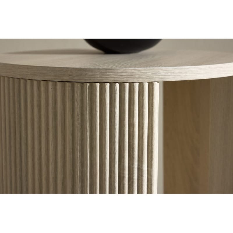 Bristol Sidobord 40 cm - Whitewash - Möbler - Vardagsrum - Soffbord & vardagsrumsbord - Sidobord & lampbord