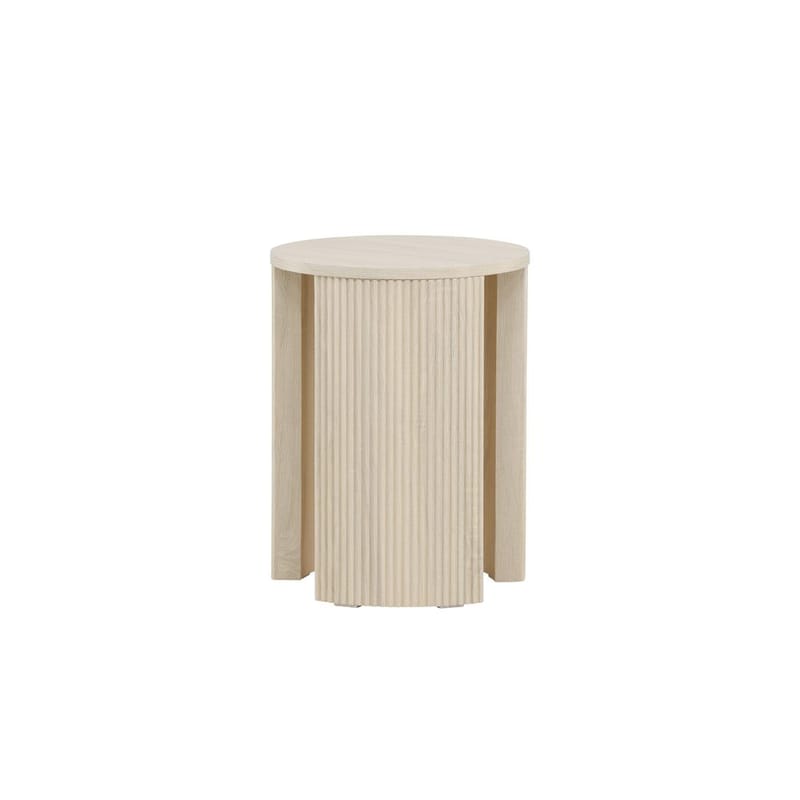 Bristol Sidobord 40 cm - Whitewash - Möbler - Vardagsrum - Soffbord & vardagsrumsbord - Sidobord & lampbord